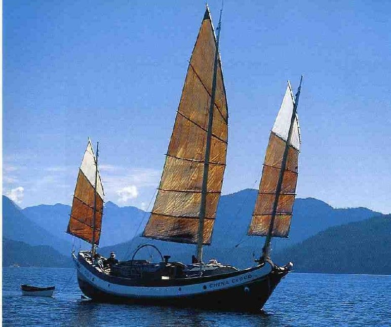 Living on a Junk Rigged 42 foot Sailboat on the B.C coast 